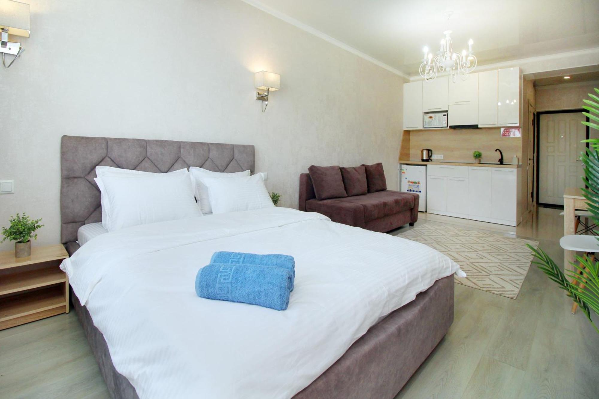Almaty Cozy Apart Hotel Dış mekan fotoğraf